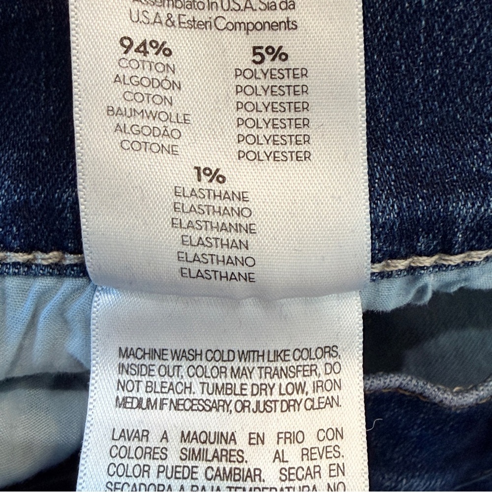 Mother The Weekender Fray in Team Up Jeans Size 32 - Picture 15 of 15